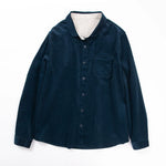 Fine-striped Pure Cotton Corduroy Shirt