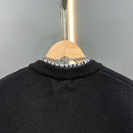 Casual Patchwork Fake Two-piece Knitted Cardigan