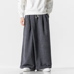 Corduroy Straight-leg Casual Wide-leg Pants