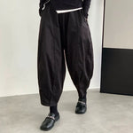 Casual Wide Leg Nine Point Harem Pants