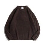 Japanese Lazy Loose Crew Neck Sweater