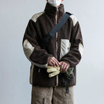 Winter Reversible Stand-up Collar Fleece Jacket