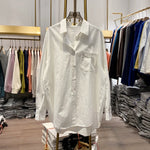 Loose-fitting Polo Collar Shirt