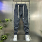 Zebra-print Loose Casual Sweatpants