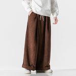 Corduroy Straight-leg Casual Wide-leg Pants
