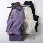 Fleece-Lined Thick Warm Wide-Leg Water-Repellent Ski Pants