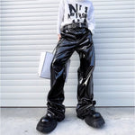 Hip-hop Casual Stage Party Leather Pants