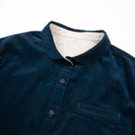 Fine-striped Pure Cotton Corduroy Shirt