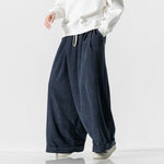 Corduroy Straight-leg Casual Wide-leg Pants