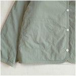 Japanese Retro Round Neck Loose Cotton Jacket