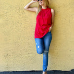 Womens Tank Tops Dressy Casual Mock Neck Sleeveless Blouses Fashion Shirts for Work - Zeagoo (Us Only)