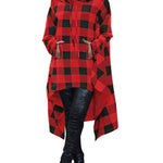 Zeagoo Women Pullover Hoodies Sweatshirt Long Sleeve High Low Sweater Oversize Top with Pocket (Us Only)