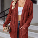 Zeagoo Cardigan Fall Winter Open Front Sweater