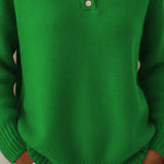 Zeagoo Classic Long Sleeve Knit Polo Shirt