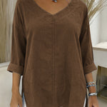 Zeagoo Essential Soft V-neck Top for Women Casual Work Office Loose Fit 2026 | Under $40
