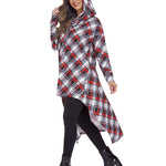 Zeagoo Women Pullover Hoodies Sweatshirt Long Sleeve High Low Sweater Oversize Top with Pocket (Us Only)