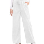 Zeagoo Drawstring Long Pants with Pockets