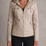 Cristina - Durable and elegant leather jacket