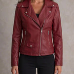 Consuelo - Durable and elegant leather jacket