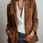 Cristina - Blazer vintage marron