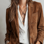 Cristina - Blazer vintage marron
