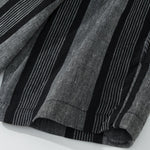 Casual Retro Striped Loose Shirt