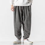 Loose Corduroy Harem Pants