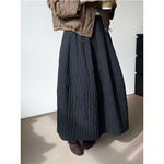 High-waisted Flower Bud Lantern Skirt