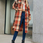 Zeagoo Button Down Plaid Classic Long Shirt Jacket
