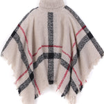 Irregular Raw Edge Loose Turtleneck Sweater