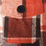 Zeagoo Button Down Plaid Classic Long Shirt Jacket