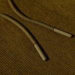 Retro Corduroy Color-blocked Hoodie Sweatshirt