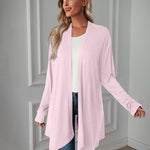 Zeagoo Women's Cable Knit Oversized Dressy Cardigan Jackets Long Sleeve Cardigan Sweaters
