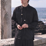French Retro Accordion Pleated Shirt