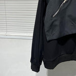 Fake Two-piece Stitching Structure Sweatshirt