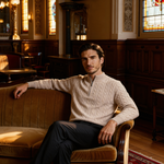 Courchevel half-zip cashmere sweater