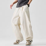 Loose Retro Casual Straight Pants