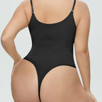 Zeagoo Bodysuit Tummy Control Shapewear Seamless Carved Thong Body Shaper Tank Top