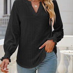Zeagoo Long Sleeve T-Shirt Solid O Neck Elastic Tops for Women Casual Work Office Loose Fit 2026 | Under $40