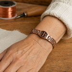 Copper Cross Bracelet