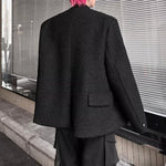 Irregular Retro Wool Jacket