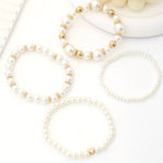 Camille™ | Beaded and Heart Bracelet Set