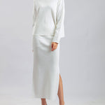 Zeagoo Women's Casual Loose Fashion Long Skirt Two-piece Set