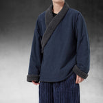 Thick Retro Slanted Jacket