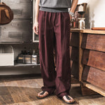 Lyocell Cooling Draped Loose Casual Pants