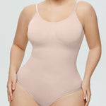 Zeagoo Bodysuit Tummy Control Shapewear Seamless Carved Thong Body Shaper Tank Top