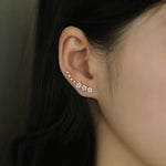 Gloria - Timeless floral earrings