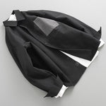 Japanese Retro Color-blocked Casual Loose Shirt