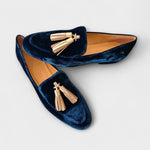 Capucine™ | Vintage Fringe Loafers