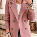Carla | Elegant blazer with mesh sleeves